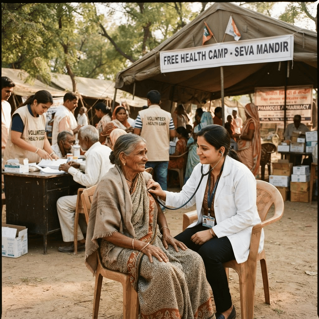 Care Camp: Free Health Check-ups for 900 Villagers